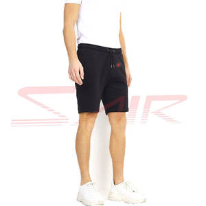Wholesale Customized Men's High Street Style Jogger Shorts Breathable Cotton Canvas Knitted Weave <b>Drawstring</b> Closure Custom Logo - Product Image 5