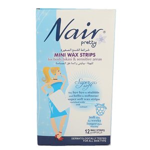 Bandes de cire Nair Mini - Blue Berry - Product Image 1