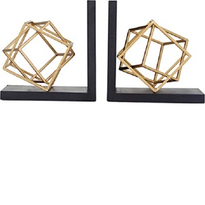 Hot Sale Metal Black <b>Book</b> Ends For School Library <b>Book</b> Shelf Home Office Desk <b>Decorative</b> <b>Book</b> Case - Product Image 2