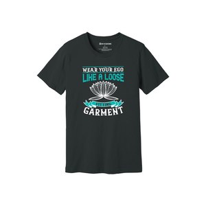 Camiseta informal de algodón 100% con impresión de temas de Buda en 3D, 12 opciones de color, 160-180, colocación de diseño personalizable GSM pesado - Product Image 6