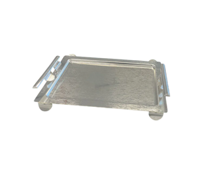 Plateaux de service en métal de la meilleure qualité, modernes et élégants, au design floral, personnalisés pour la maison, les hôtels, les plats ou les assiettes. - Product Image 4