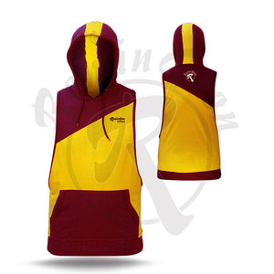 Wholesale Custom Men Gym Hoodie Sleeveless Unisex <b>Workout</b> Gym Hoodie for Men Blank Sleeveless <b>Hoodies</b> - Product Image 3