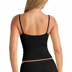 Camiseta sin mangas de verano para mujer de alta calidad, transpirable, de secado rápido, sin mangas, con estampado sólido, estilo callejero, diseño informal de talla grande - Product Image 2