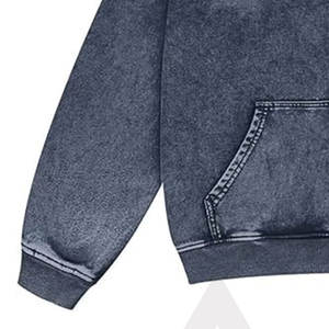 Sweat à capuche pour femme, lavage à l'acide, poches kangourou, capuche réglable, confortable, streetwear décontracté, tissu en molleton léger - Product Image 4