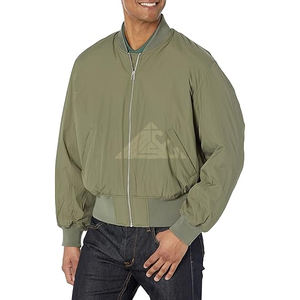 Veste d'université en nylon durable avec logo brodé Vêtements d'extérieur streetwear à la mode pour les marques de vêtements et les acheteurs en gros - Product Image 1