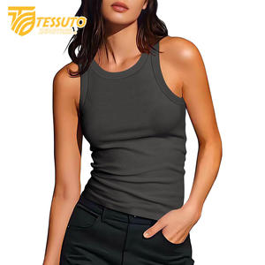 Camiseta sin mangas de algodón para mujer, camiseta sin mangas para mujer, precio al por mayor, camiseta sin mangas para mujer a la venta - Product Image 6