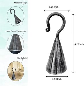 Abatidor de velas de cobre negro de estilo antiguo elegante diseño personalizado perfecto para apagar velas seguras en casa o en el Hotel - Product Image 3