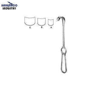 Instruments chirurgicaux réutilisables manuels de lame de poignée d'anneau de rétracteur de Kocher d'acier inoxydable - Product Image 1