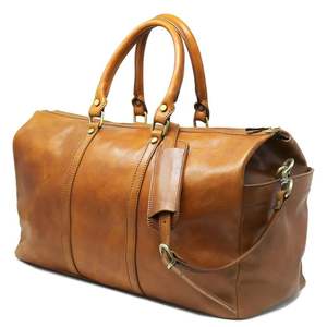 Bolso de lona de cuero genuino de alta calidad, gran capacidad, nuevo diseño - Product Image 1