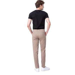 Algodón Mens Chino Fabricante Chinos Hombres Slim Fit cómodo y elegante Chino Pantalones de bajo precio - Product Image 2