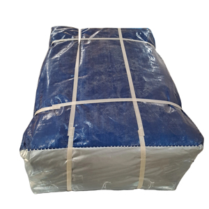 Cubierta de lona de PE Impermeable y resistente a los rayos UV Cubierta de estilo liso para obras de construcción y vehículos Precio de exportación disponible - Product Image 1