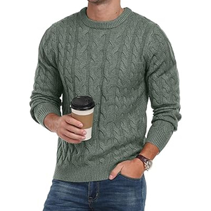 Pull cardigan pour homme, tricot doux, boutonné, décontracté, manches longues, léger, chaud, tendance, haut cardigan pour l'automne et l'hiver - Product Image 4