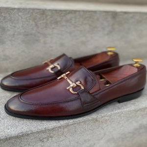 Chaussures Mocassins Homme en Cuir Véritable, Formelles, Artisanales, Haute Qualité, Respirantes, à Enfiler, Tendance, Grandes Tailles - Product Image 3