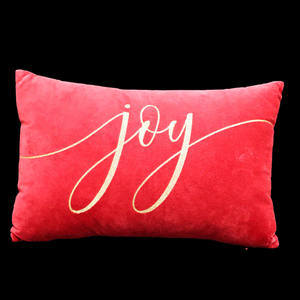 Vente en gros de tissus brodés de Noël, magnifique design, housse de coussin brodée de Noël à prix abordable - Product Image 1