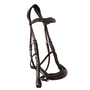 บังเหียนหนังแท้สำหรับขี่ม้าบังเหียนหนังแท้ทนทานสำหรับแข่งม้าบังเหียนหนังแท้ - Product Image 6