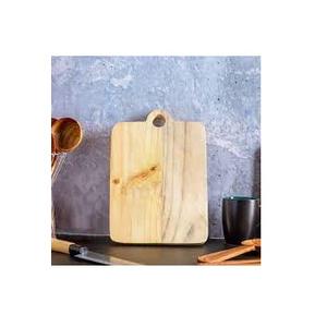 Tabla de Cortar Redonda de Madera de Mango con Asa de Cuerda de Yute, Tabla de Cortar de Grado Profesional para Cocina, Tabla Rústica para Pizza y Charcutería - Product Image 4