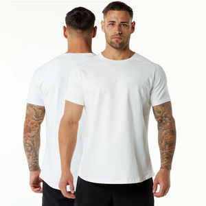 Camiseta de Manga Corta para Hombre, Estilo Retro Americano, Estampado, Talla Grande, Algodón Puro, 2026 - Product Image 1