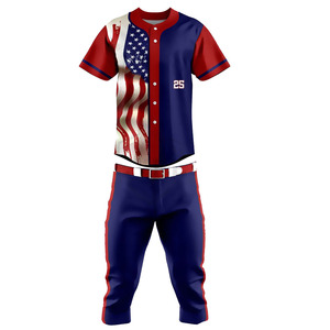 Maillot de sublimation multi-design pour hommes, imprimé personnalisé, respirant, chemises d'uniforme de baseball et de softball pour jeunes - Product Image 5