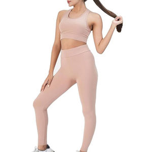 Nouveaux ensembles de yoga tendance 2025, vêtements de sport pour femmes, ensembles d'entraînement de qualité supérieure pour femmes, prix avantageux, vêtements de sport pour femmes, ensembles de yoga OEM - Product Image 3