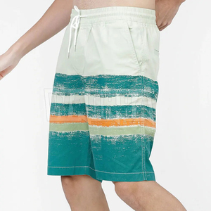 Latest Design Customized Solid Eco-Friendly Cotton <b>Men</b> <b>Shorts</b> High Waist Drawstring Closure Breathable Lightweight Casual Wear - Product Image 4