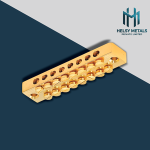 Bloque de Terminales de Latón de Alta Conductividad para Conexión de Múltiples Cables, Barra de Conexión para Tablero de Distribución Eléctrica - Product Image 6