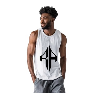 Débardeurs pour hommes de haute qualité respirant séchage rapide avec le meilleur nouveau Design 100% coton matériel Logo personnalisé pour les hommes - Product Image 2