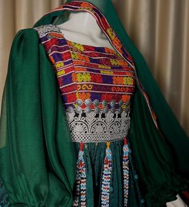 Vêtements traditionnels faits à la main robe afghane de haute qualité meilleur matériel afghan Vintage femmes robes 0699 - Product Image 6