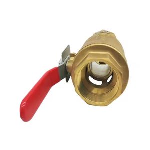 Valve Verte 1 Pouce Prix Usine Test Durable en Laiton Forgé et Vanne de <span class=keywords><strong>Vidange</strong></span> avec Voyant pour Système d'Incendie - Product Image 3