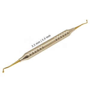 Acier inoxydable médical d'instrument de nettoyage et de remplissage dentaire manuel de haute qualité pour le travail occlusal - Product Image 2