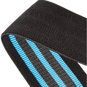 Bande de résistance en tissu polyester essentielle pour les hanches - Logo couleur personnalisé, niveaux de résistance, renforcement du tronc pour la gymnastique et l'haltérophilie - Product Image 6