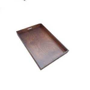 Proveedor de fábrica, gran oferta, bandeja de madera, cocina, sala de estar, comida, fruta, bandeja de transporte, fabricante directo, bandeja de servicio de madera - Product Image 1