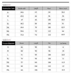 Conjunto de Sudadera con Capucha y Pantalones Deportivos de Algodón 100% para Hombre, Estilo Vintage Urbano, con Cierre, Secado Rápido, Gran Venta - Product Image 4