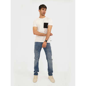 HOWEA 100% Cotton Graphic Summer T-Shirt Slim Fit 240 Grams Jersey 3D <b>Printed</b> Silk Screen Solid Pattern - Product Image 1