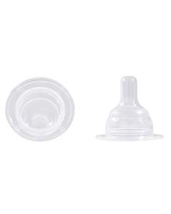 Top Quality BPA Free Soft Silicone <b>Baby</b> Bottle <b>Nipple</b>, Wide & Standard Neck, Safe Food Grade <b>Baby</b> Feeding <b>Nipple</b> - Product Image 2