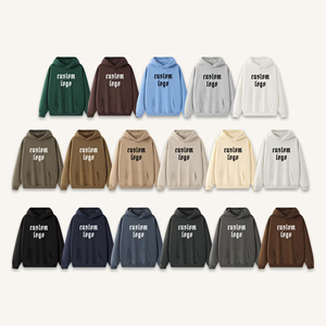 เสื้อฮู้ดพิมพ์ลาย DTG โลโก้สั่งทำ น้ำหนัก 280 กรัม ทรงปกติ สตรีทแวร์ ผ้าฟลีซ ยูนิเซ็กซ์ ผ้าฝ้าย 100% สำหรับฤดูหนาว - Product Image 1