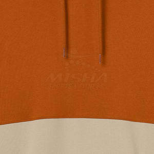 Sweat à capuche homme 2025 à manches longues, uni, décontracté, 100 % coton, personnalisable, respirant, vente en gros, marque privée pour la saison hivernale - Product Image 5