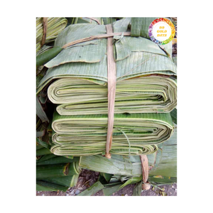 Feuille de bananier éco-durable d'origine vietnamienne utilisée pour les emballages alimentaires naturels et les articles de décoration - Product Image 1