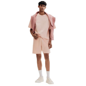 2025 meilleur 100% coton hommes décontracté sweat-shirt confortable et Durable taille moyenne solide motif respirant sueur court - Product Image 2