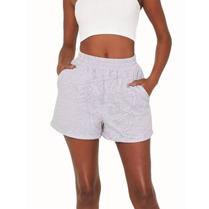 Shorts de Mujer Transpirables al por Mayor, Último Estilo, Color Sólido, Shorts Casuales Transpirables para Mujer - Product Image 4
