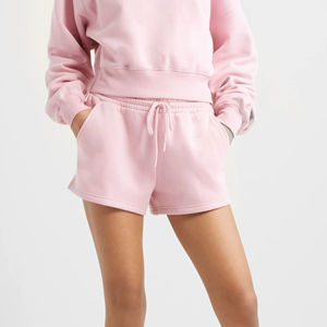 100% Cotton Material <b>Shorts</b> For <b>Women</b> Quickdry Breathable <b>Women's</b> <b>Shorts</b> Elastic Waist Custom Logo Printing - Product Image 4