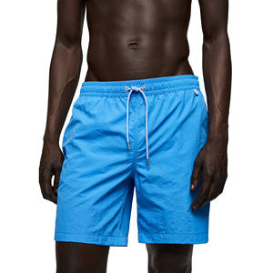Shorts de bain pour hommes tricotés légers de plage d'été de nouveau concepteur Sports décontractés Logo personnalisé Cinquième short en maille Taille élastique devant - Product Image 3