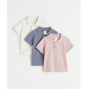 Polo à manches courtes pour enfants, t-shirt à séchage rapide, couleur unie, 100% coton, Design sport Streetwear pour garçons, t-shirt du Bangladesh - Product Image 2