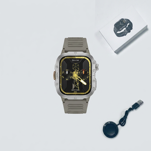 นาฬิกาอัจฉริยะ LAXASFIT รุ่นพรีเมียม ขนาด 41-43 มม. หน้าจอ OLED ระบบสัมผัส วัดอัตราการเต้นของหัวใจ เครื่องติดตามการออกกำลังกาย สำหรับผู้ชายและผู้หญิง - Product Image 2