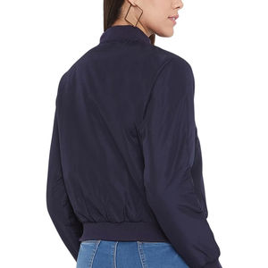 Chaqueta de Piloto Ligera para Mujer, con Cuello Alto, Estilo Premium, Casual, Moderna, Cortavientos y Cómoda - Product Image 6