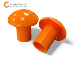 Cubiertas de Seguridad para Barras de Refuerzo, Duraderas, Ligeras, de Poliéster, de 16 a 32 mm, Protectores de Extremos para Jardín, Construcción, Hormigón y Acero - Product Image 5