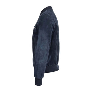 Veste bomber coupe slim coupe-vent en polyester haute performance pour homme, style vintage, fermeture éclair, hiver - Product Image 2