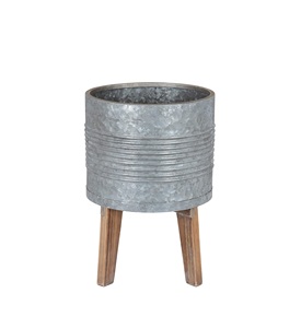 Hot Sale Half Round Shape Galvanized <b>Iron</b> Flower Planter New Arrival Metal Garden Pots and Planters Available at Lowest Price - Product Image 5