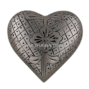 Urna de cremación funeraria y de entierro de diseño grabado Urnas de cremación de alta calidad estándar Cenizas para adultos Urnas conmemorativas funerarias - Product Image 1