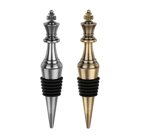 Bouchon de bouteille de boisson sous vide en métal or rose pour décoration de table de fête de bar - Product Image 6