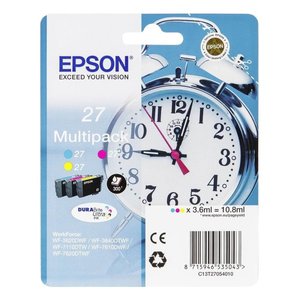 DURABRITE Multipack T27 C13T27054022 Cartuchos de Impresora Serie Reloj Despertador, Juego de Cartuchos de Tinta de Alta Calidad - Product Image 2